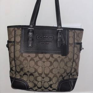 Brown Coach Handbag